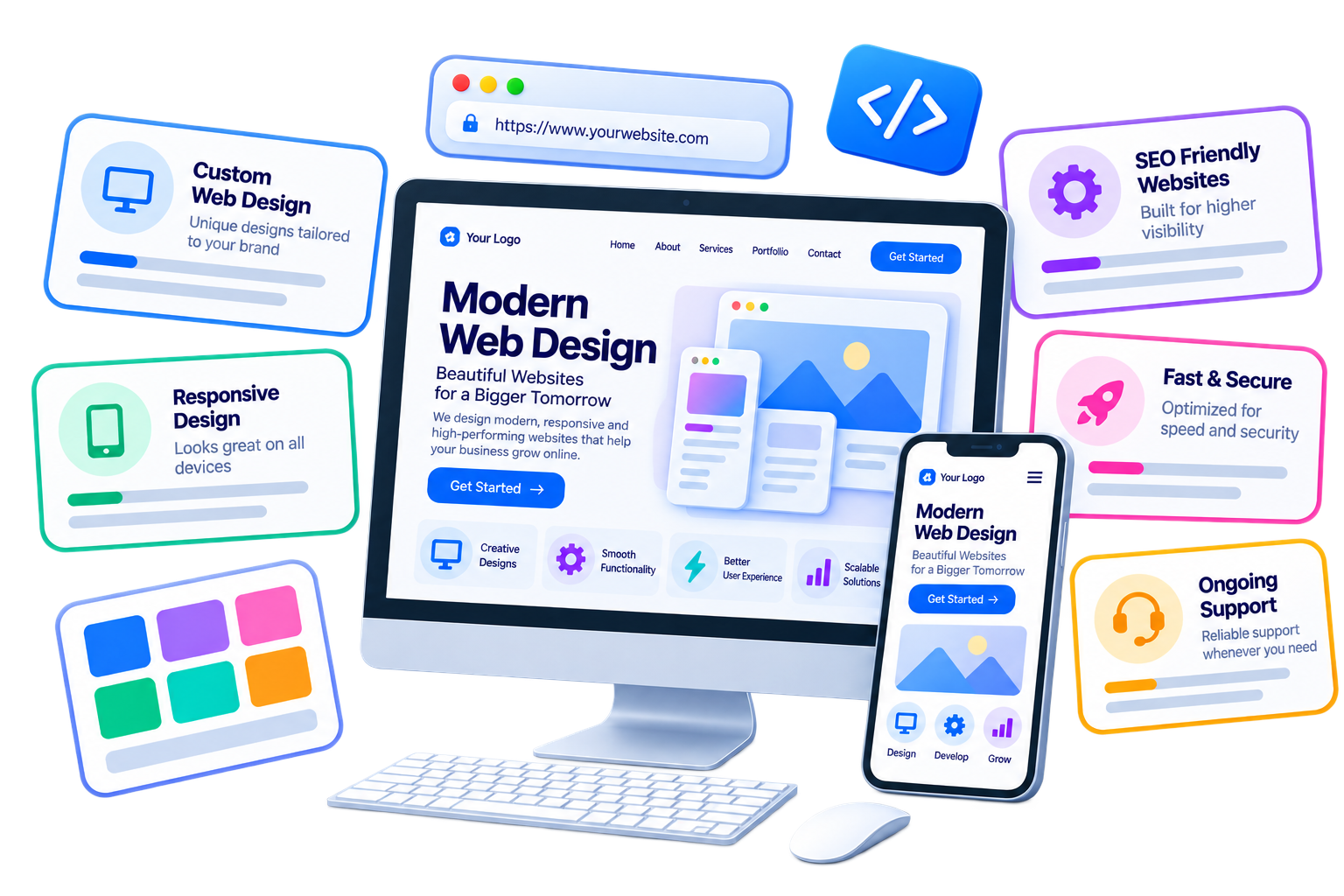Web Design Services India by SEO India Online