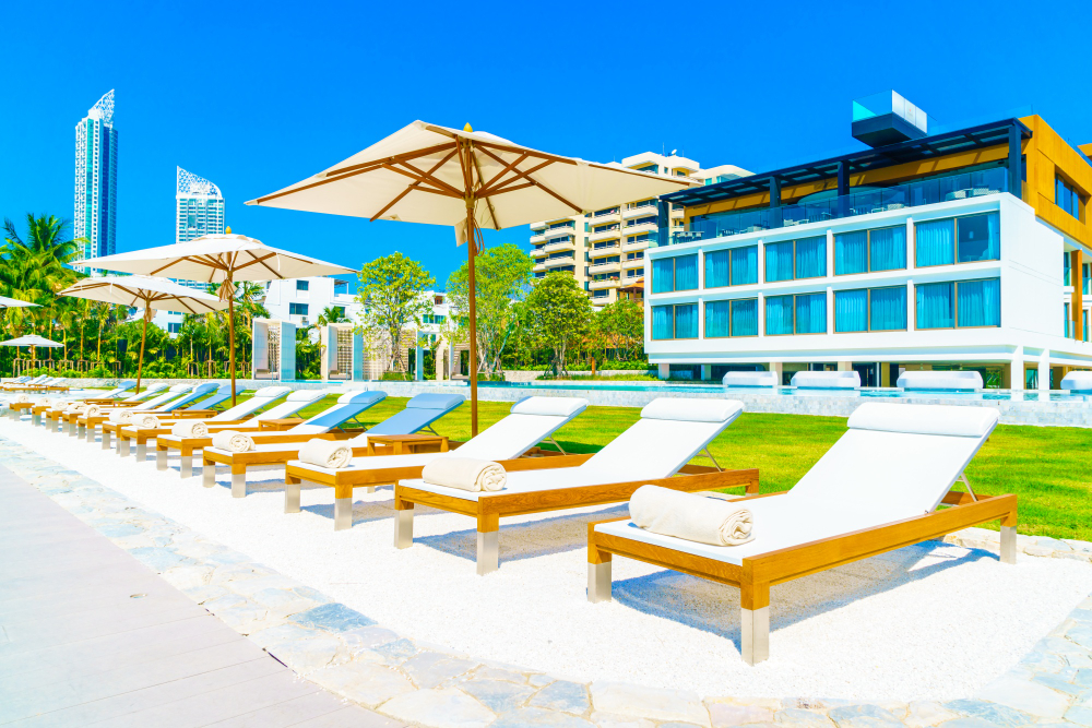 Resort Hotel background